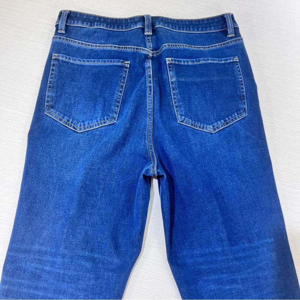 SOFT SURROUNDINGS High Rise Slim Jeans Sz 12